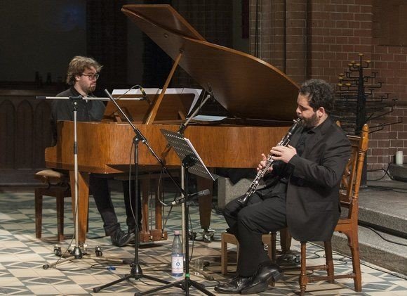 Musiker bei der Gedenkveranstaltung zum Holocaust-Gedenktag 2020