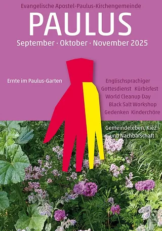 Titelbild des Gemeindebriefes "Paulus" von September bis November 2025