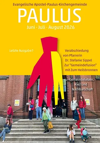 Titelbild des Gemeindebriefes "Paulus" von Juni bis August 2026
