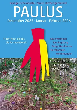 Titelbild des Gemeindebriefes "Paulus" von Dezember 2025 bis Februar 2026